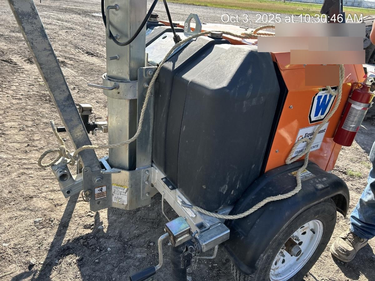 2024 Wanco WLTT-4MM4K Diesel, Deep Sea Controller, Shore Power Plug, Auto Start, (4) 350W LED Floodlights, 4kW Generator, 60 Gal Fuel Tank, 2" Ball, T3
