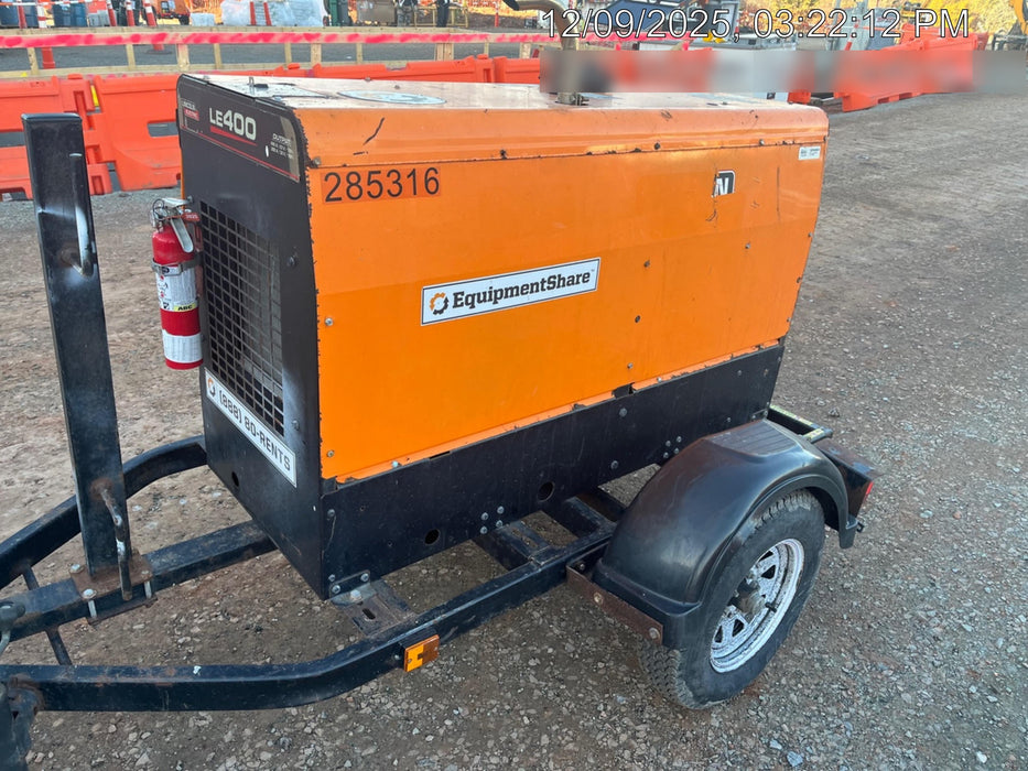 2022 Lincoln Electric LE400 Kubota V1505, Trlr, Cable Rack, Light Kit, ES Decals, T3