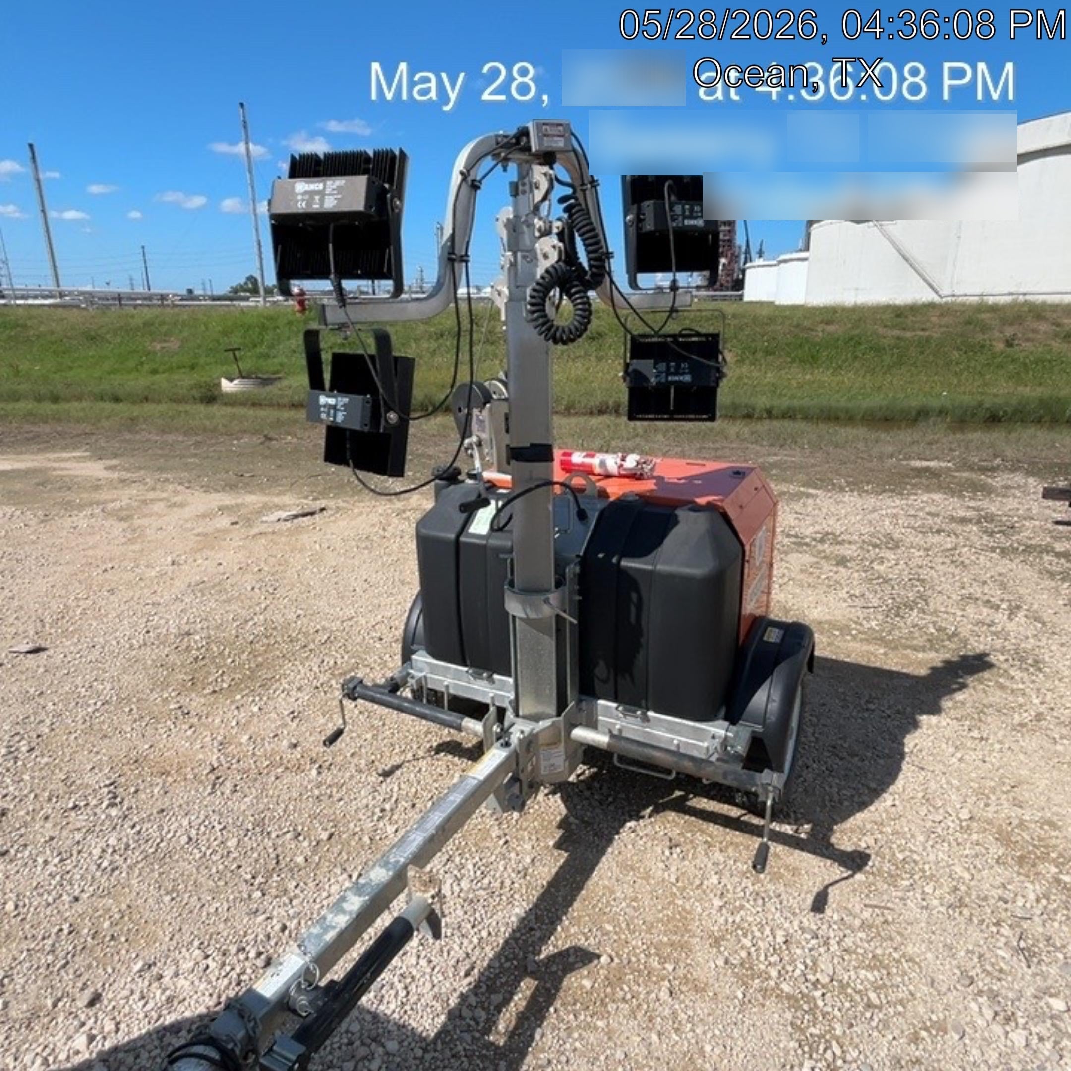 2024 Wanco WLTT-4MM4K Diesel, Deep Sea Controller, Shore Power Plug, Auto Start, (4) 350W LED Floodlights, 4kW Generator, 60 Gal Fuel Tank, 2" Ball, T3