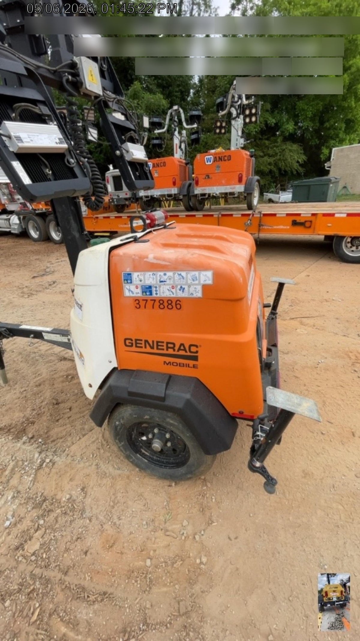 2023 Generac MLT2 Diesel, Flex Switch 120V Input, Powerzone Controller, 
(4) 320W LED Lights, 4kW Generator, 39.9 Gal Fuel Tank, 2" Ball, T3