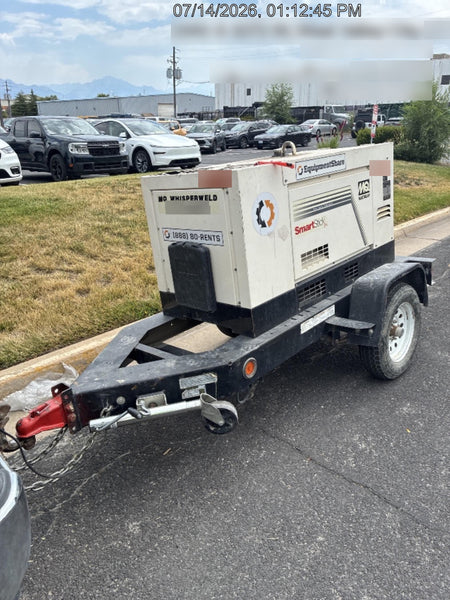 2020 Multiquip DLW400ESA4 400 amp Welder, 14kW, 120/240V, T4F Kubota, Trailer