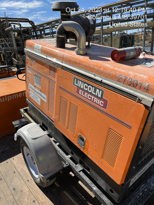 2022 Lincoln Electric Vantage 549X Crosslink Technology, Trailer Mounted, ES Decals, T3