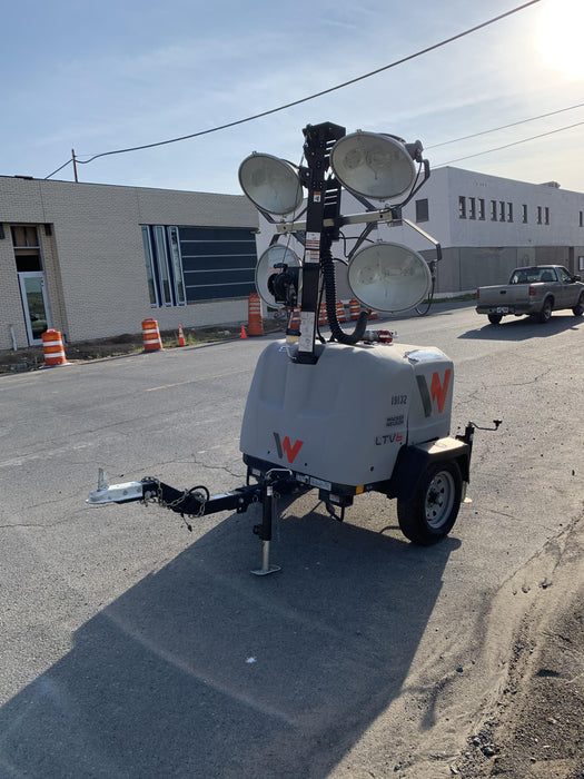 2018 Wacker Neuson LTV6L-MH Wacker Neuson LTV6L Mobile Light Tower w/Fuel Level Sensor Installed