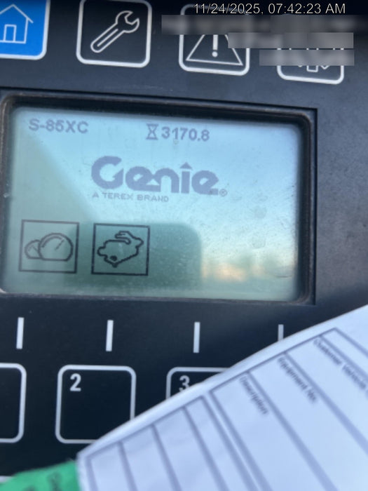 2020 GENIE S-85 XC