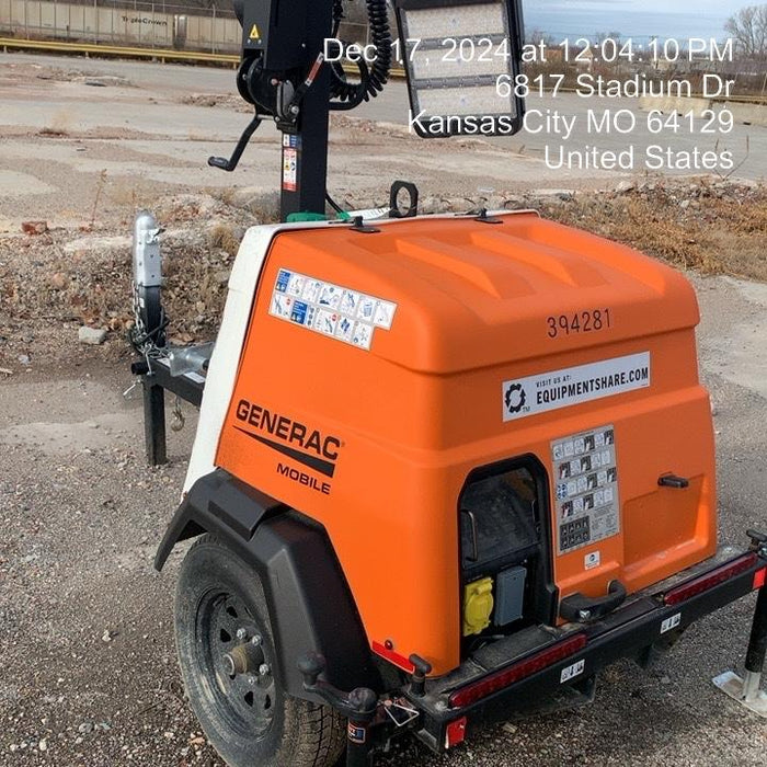 2024 Generac MLT2 Diesel, Flex Switch 120V Input, Powerzone Controller, 
(4) 320W LED Lights, 4kW Generator, 39.9 Gal Fuel Tank, 2" Ball, T3