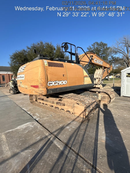 2021 CASE CX210D