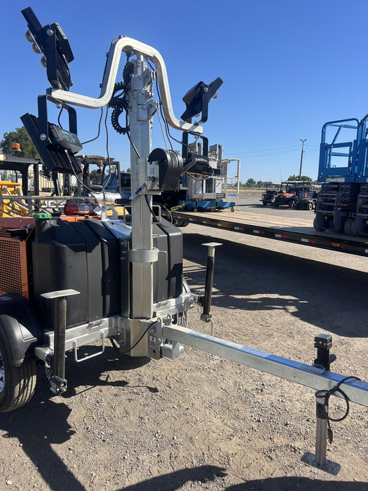 2024 Wanco WLTT-4MM4K Diesel, Deep Sea Controller, Shore Power Plug, Auto Start, (4) 350W LED Floodlights, 4kW Generator, 60 Gal Fuel Tank, 2" Ball, T3