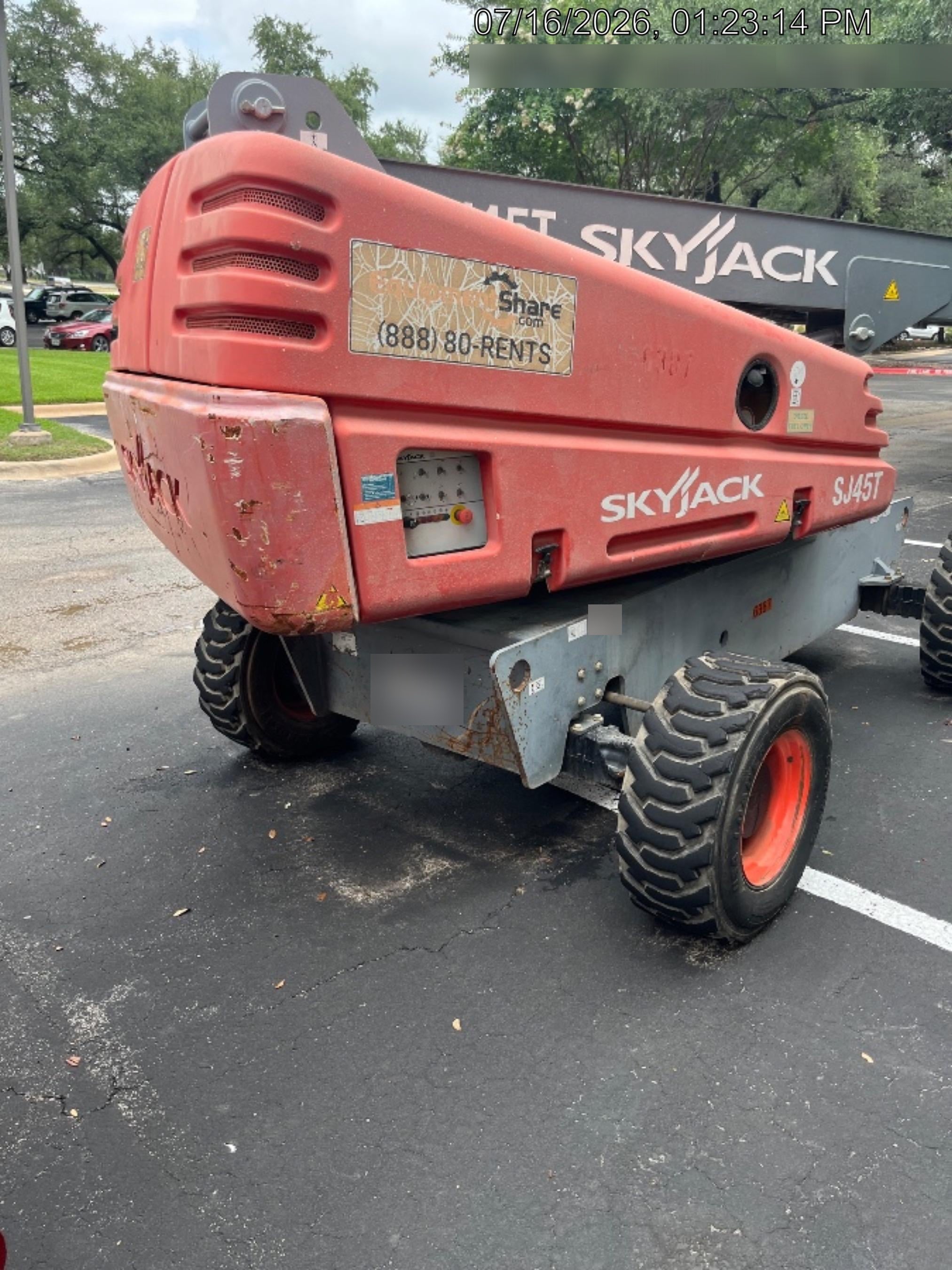 2017 SKYJACK SJ45T+