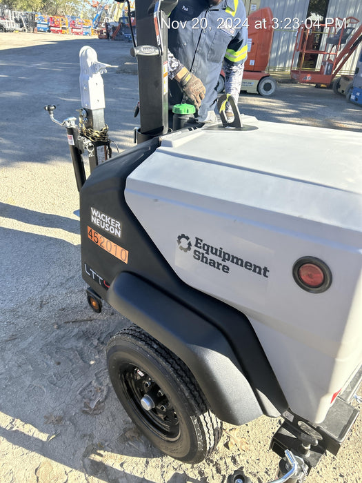 2024 Wacker Neuson LTT4 Diesel, Kohler KDW702, Deep Sea Controller, Auto Start, LED 320W, Bypass Outlet, T3
