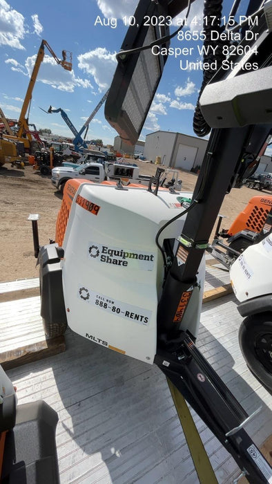 2023 Generac MLT2 Diesel, Flex Switch 120V Input, Powerzone Controller, (4) 320W LED Lights, 4kW Generator, 39.9 Gal Fuel Tank, 2" Ball, T3