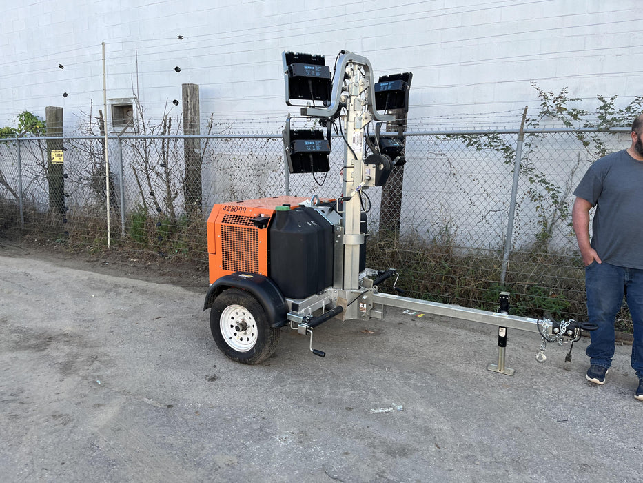 2024 Wanco WLTT-4MM4K Diesel, Deep Sea Controller, Shore Power Plug, Auto Start, (4) 350W LED Floodlights, 4kW Generator, 60 Gal Fuel Tank, 2" Ball, T3