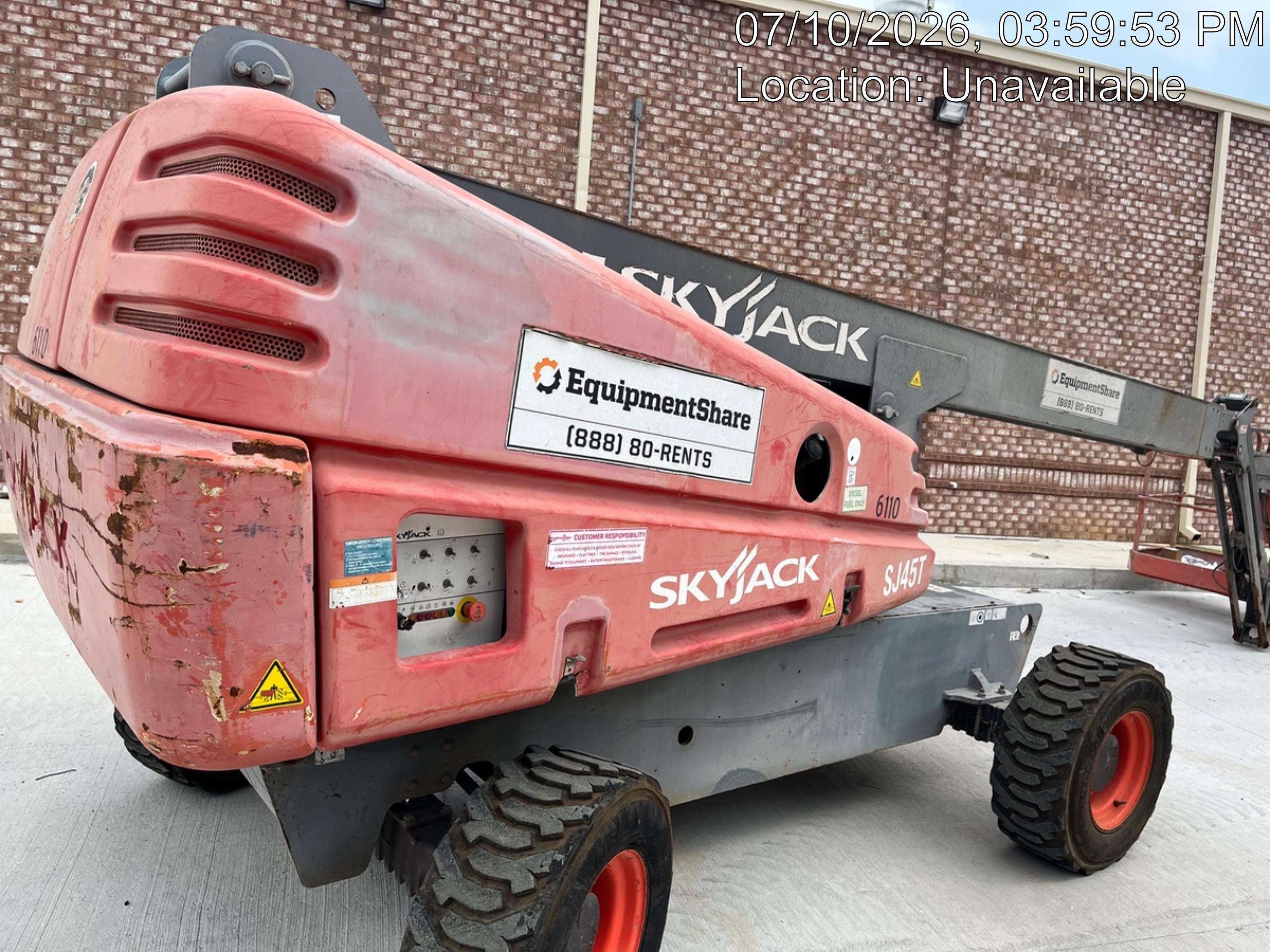 2017 SKYJACK SJ45T+