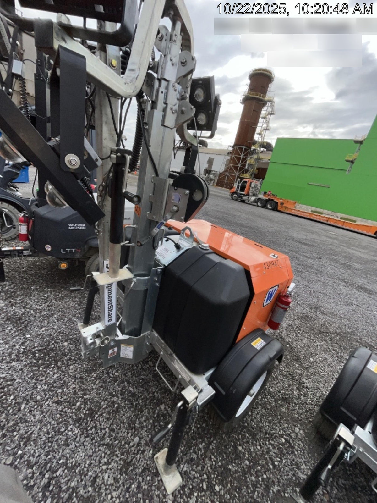 2024 Wanco WLTT-4MM4K Diesel, Deep Sea Controller, Shore Power Plug, Auto Start, (4) 350W LED Floodlights, 4kW Generator, 60 Gal Fuel Tank, 2" Ball, T3