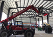 2019 Manitou MTA8044 74hp T4F, Open ROPS, Cab and Boom LED work lights, Auxiliary Hydraulics, Solid Tires, Amber strobe, Lift Hook 66" Carriage, 60" Forks