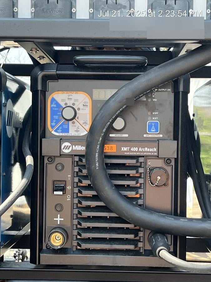 2025 MILLER ELECTRIC XMT 400
