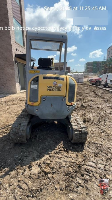 2018 WACKER NEUSON EZ28