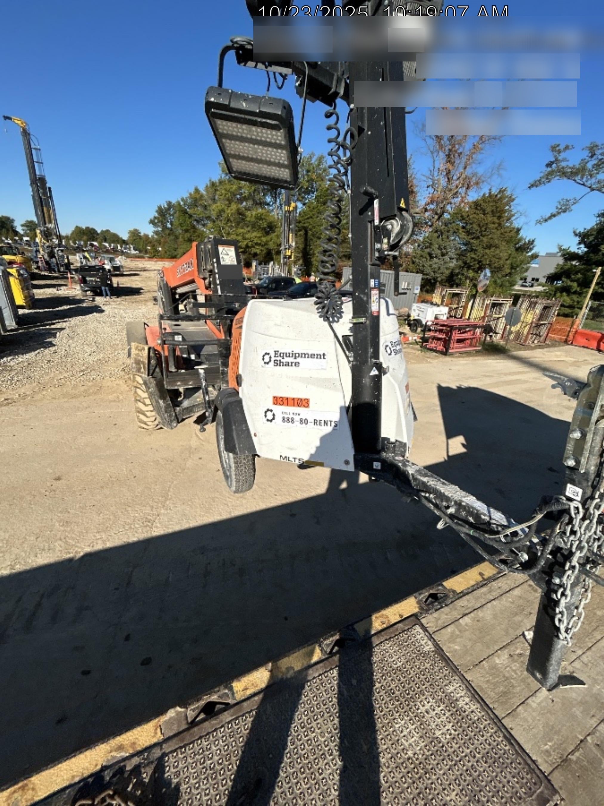 2023 Generac MLT2 Diesel, Flex Switch 120V Input, Powerzone Controller, (4) 320W LED Lights, 4kW Generator, 39.9 Gal Fuel Tank, 2" Ball, T3