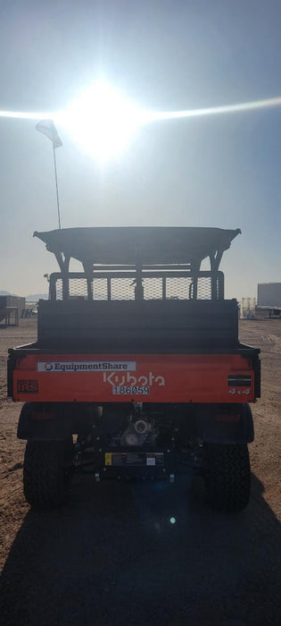 2021 Kubota RTV-X1140W-H Plastic Canopy, Windshield Acrylic Clear, LED Strobe Light, Wire Harness Kit, Back up Alarm