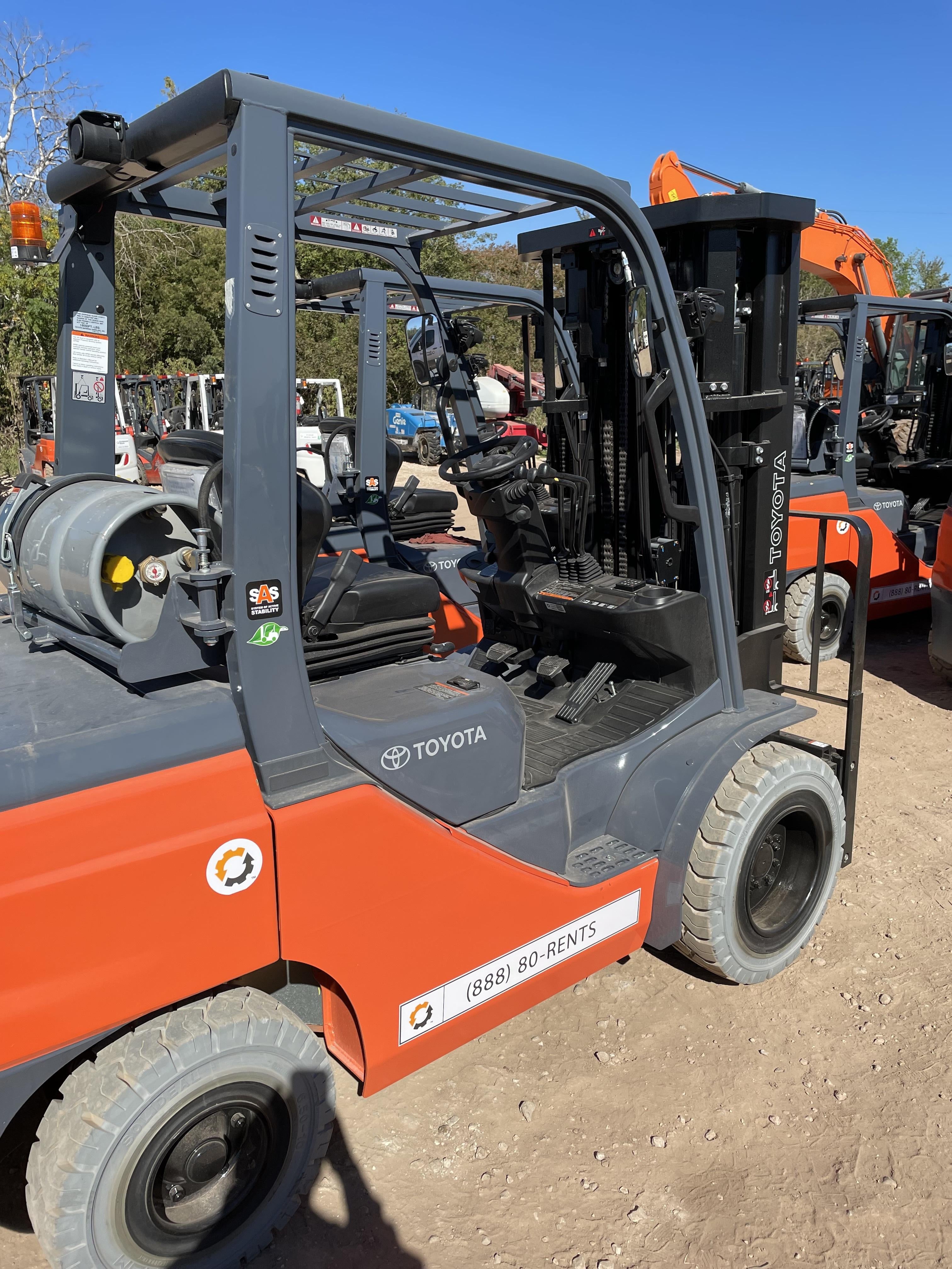 2023 TOYOTA 8FGU30 LP - Quad