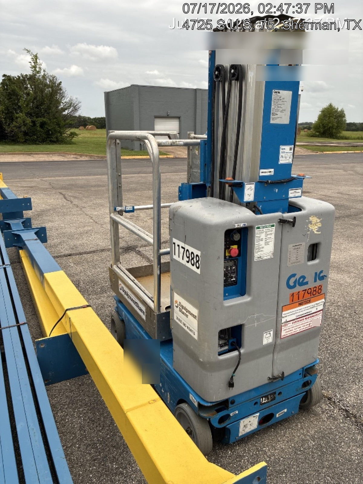 2020 GENIE GR-20