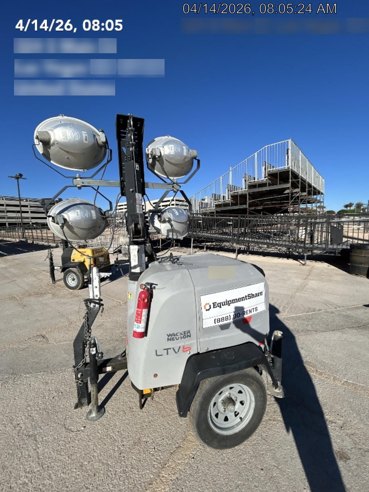 2019 Wacker Neuson LTV6L-MH Standard Options, ES Track Hardware, Fuel Level Sensor