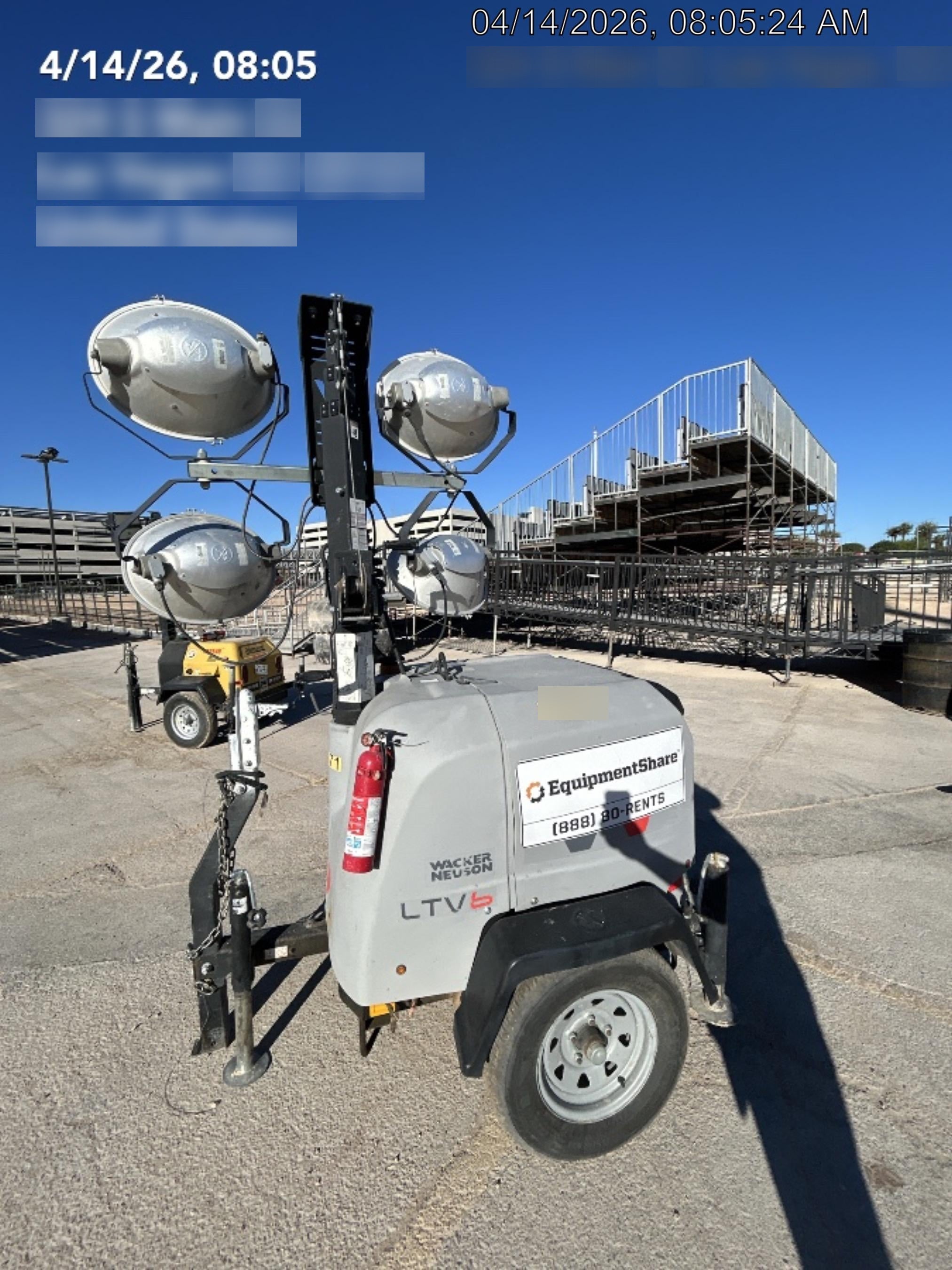 2019 Wacker Neuson LTV6L-MH Standard Options, ES Track Hardware, Fuel Level Sensor