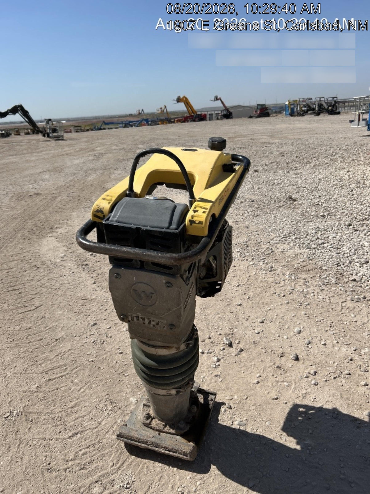 2020 WACKER NEUSON BS60-4As