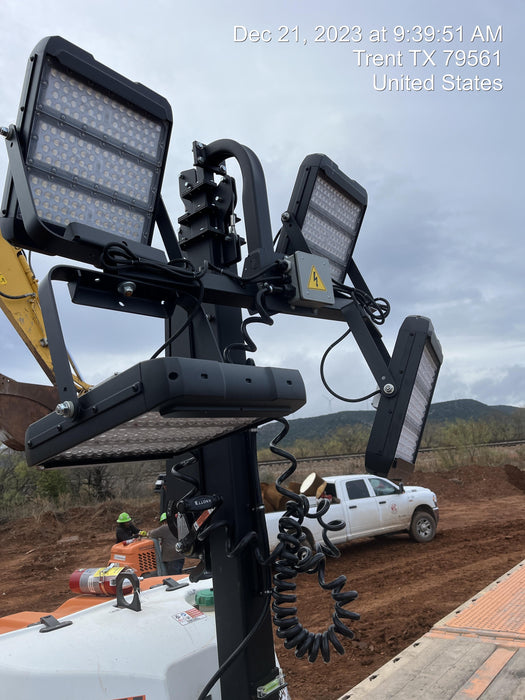 2023 Generac MLT2 Diesel, Flex Switch 120V Input, Powerzone Controller, (4) 320W LED Lights, 4kW Generator, 39.9 Gal Fuel Tank, 2" Ball, T3