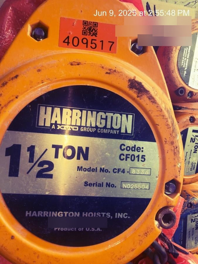 2024 HARRINGTON CF015-20