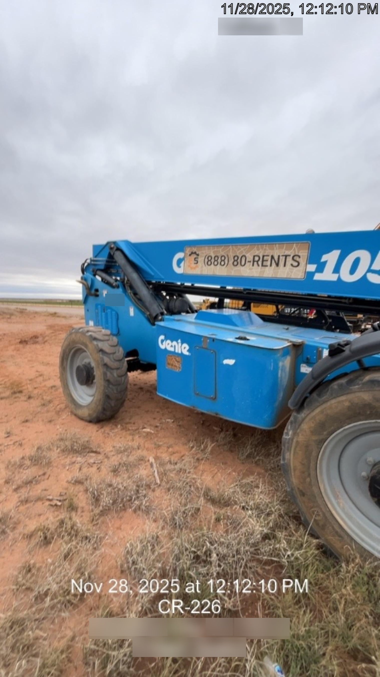 2018 GENIE GTH-1056