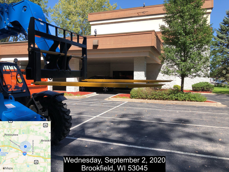 2020 Genie GTH-636 Cab/Heat/Air, Solid Tires, Work Lights, Beacon, Aux Hydraulics, Back up Alarm