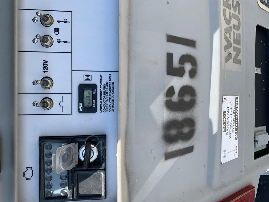 2018 Wacker Neuson LTV6L-MH Wacker Neuson LTV6L Mobile Light Tower w/Fuel Level Sensor Installed