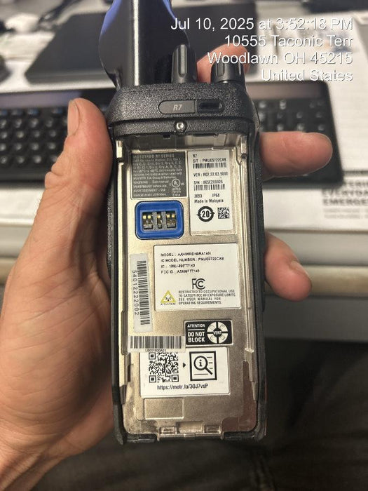 2023 MOTOROLA R7 DISPLAY