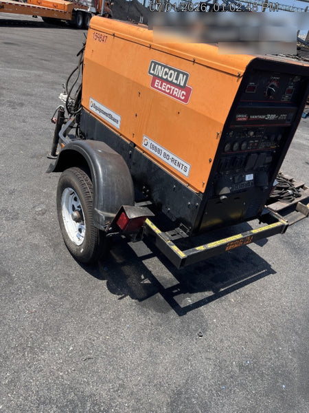 2021 Lincoln Electric Vantage 322 Vantage 322 Ready Pak 3 w/ Decals, ORANGE (includes trailer, cable rack, fender light kit) NO Telematics