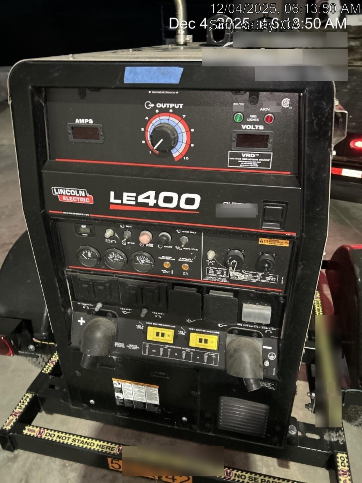 2025 LINCOLN ELECTRIC LE400