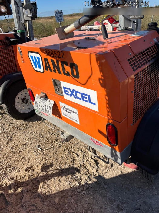 2024 Wanco WLTT-4MM4K Diesel, Deep Sea Controller, Shore Power Plug, Auto Start, (4) 350W LED Floodlights, 4kW Generator, 60 Gal Fuel Tank, 2" Ball, T3