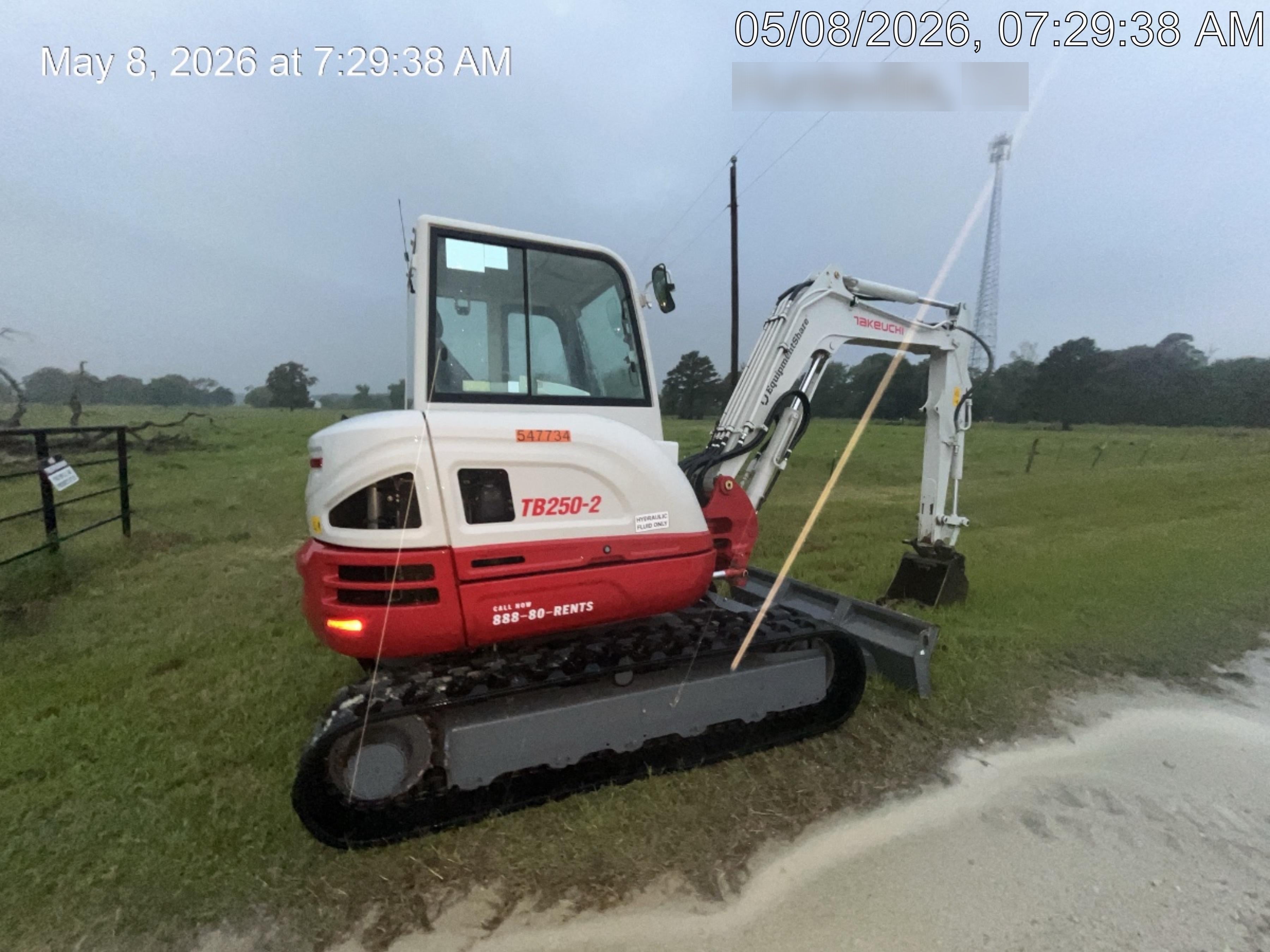 2025 TAKEUCHI TB250-2CR