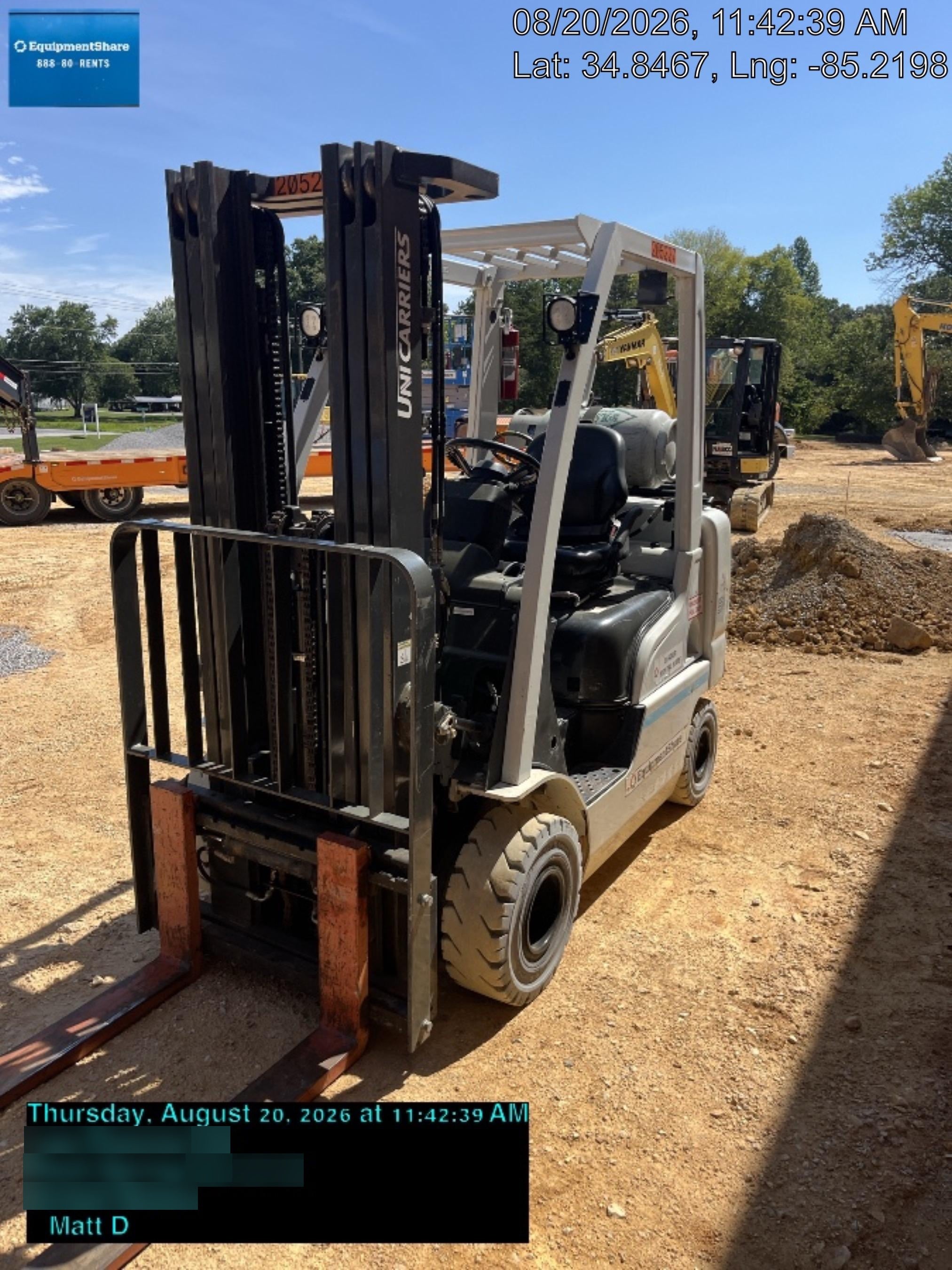 2022 UNICARRIER MAP1F2A25DV