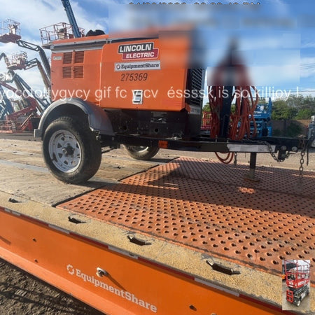 2022 Lincoln Electric LE400 Kubota V1505, Trlr, Cable Rack, Light Kit, ES Decals, T3