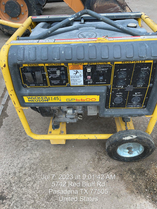 2018 WACKER NEUSON GP6600A