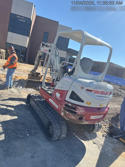 2020 Takeuchi TB235-2R Canopy, Rubber Tracks, Manual TAG QC