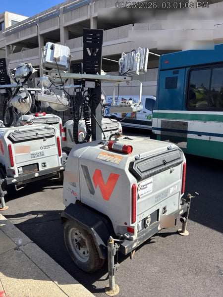 2019 Wacker Neuson LTV6K-LED Standard LED Towable Light Tower w/None