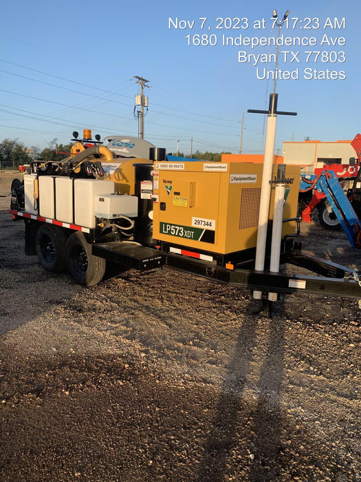 2023 Vac-Tron LP573XDT T4 Koehler Diesel Engine, 500 Gallon Debris Tank, x2 100 Gallon Water Tanks