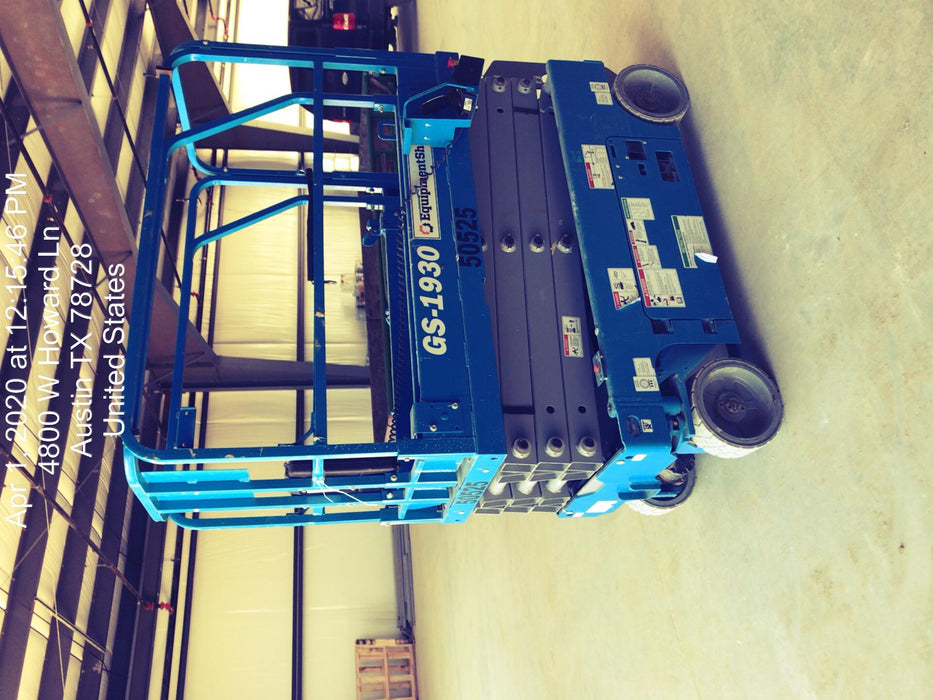 2019 Genie GS-1930 Fixed Rails with Chain Entry