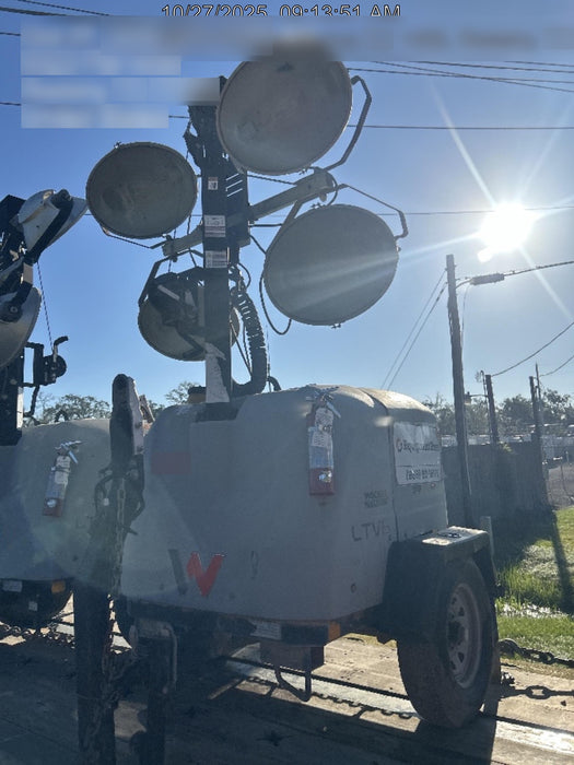 2019 Wacker Neuson LTV6L-MH Wacker Neuson LTV6L Mobile Light Tower w/Fuel Level Sensor Installed