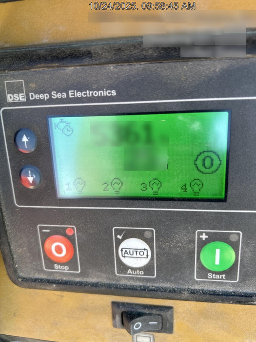 2022 Allmand NLV3GR (4) LED Light Fixture 350W, 23' Vertical Mast, 3kW Prime, Towable, ES Decals, T3