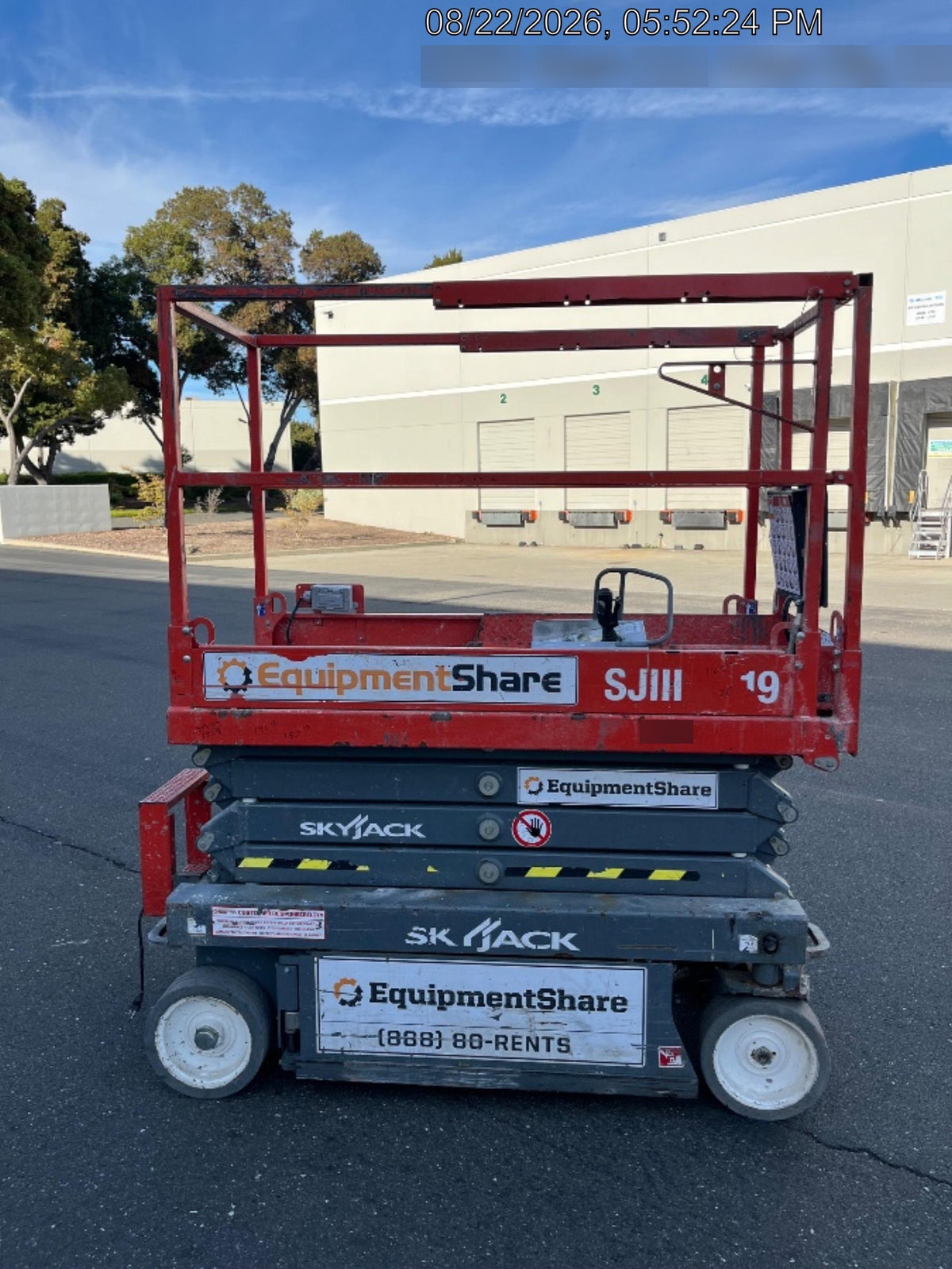 2019 Skyjack SJIII-3219 Standard w/Trojan Batteries
