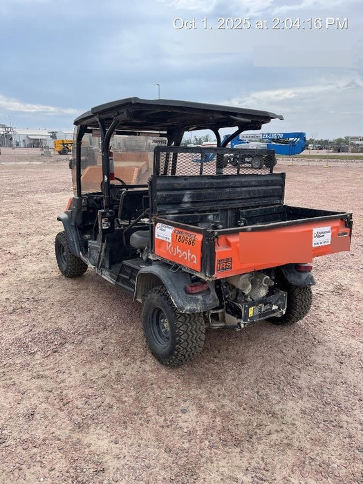 2021 Kubota RTV-X1140W-H Plastic Canopy, Windshield Acrylic Clear, LED Strobe Light, Wire Harness Kit, Back up Alarm