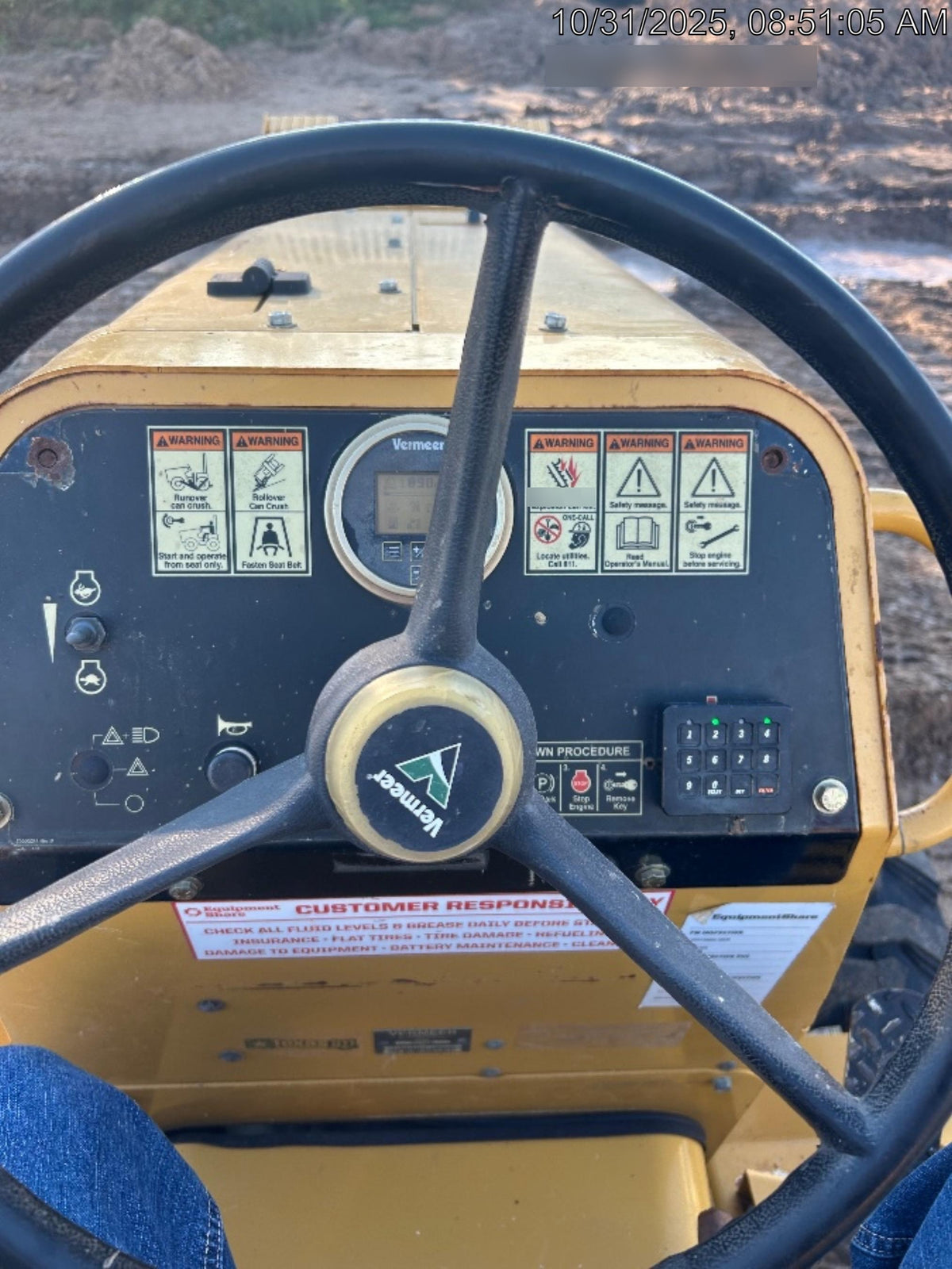 2019 VERMEER RTX450