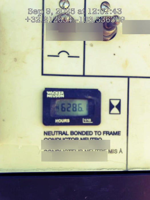 2018 Wacker Neuson LTV6L-MH Wacker Neuson LTV6L Mobile Light Tower w/Fuel Level Sensor Installed